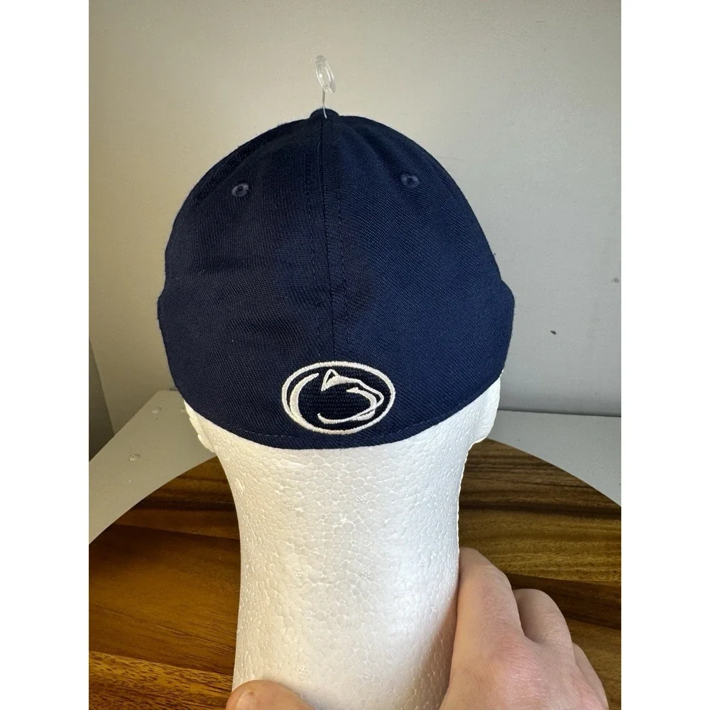 Nike Penn State Nittany Lions Verbiage Swoosh Flex DNA Navy Classic 99‎ Hat